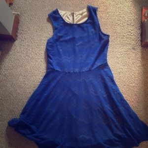 Navy blue dress
